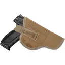 Alaska Guide Creations Bino Harness Holster Ambidextrous Full Size Semi Auto, Short Barrel Revolvers Coyote Brown - Alaska Guide Creations
