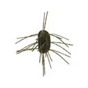 Yamamoto Fuzzy Nut 1.5" Creature Dice Bait Green Pumpkin Black Flake - Yamamoto