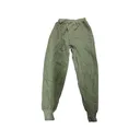 Military Surplus Greek Long John Pants Grade 1 Olive Drab Large - Military Surplus
