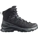 Salomon Men's Quest 5 GTX Waterproof Hiking Boots Synthetic Asphalt/Black/Asphalt 12 D - Salomon