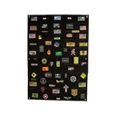 Merica Life Patch Panel Morale Patch Display Holder Large Black 27.5" x 39.3" - Merica Life