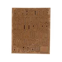 Merica Life Tactical Alphabet PVC Morale Patch - Merica Life