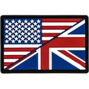 Merica Life US Old Glory and UK Union Jack Flag Combination PVC Morale Patch - Merica Life