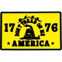 Merica Life 1776 Don't Tread on Me PVC Morale Patch - Merica Life
