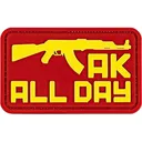 Merica Life AK All Day PVC Morale Patch - Merica Life