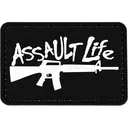 Merica Life Assault Life PVC Morale Patch - Merica Life