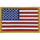 Merica Life Embroidered US FLAG Forward Morale Patch - Merica Life