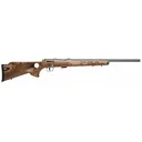 Blemished Savage Arms 93-BTVS Bolt Action Rifle 22 Winchester Magnum Rimfire (WMR) 21" Stainless Barrel Stainless Frame Brown Thumbhole Stock - Savage Arms