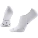 Smartwool Men's Run Zero Cushion No Show Socks White Large - Smartwool