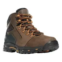 Danner Men's Vicious 4.5" Waterproof Work Boots Leather/Synthetic Brown/Orange 10 D - Danner