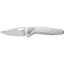 SOG One Zero XR Pocket Knife 3.1" Drop Point CPM S35VN Bead Blasted Blade Aluminum Handle White - SOG Knives
