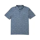AFTCO Men's Qualifier Short Sleeve Polo Ink XL - Aftco