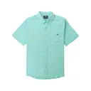 AFTCO Men's Dorsal Short Sleeve Shirt Aqua Glass 2XL - Aftco