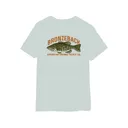 AFTCO Men's Bronzeback Short Sleeve Crew Neck T Shirt Seafoam Heather 2XL - Aftco