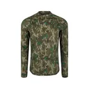 Ol' Tom Men's Early Bird Performance Long Sleeve Crew Neck Shirt Mossy Oak Greenleaf 3XL - Ol' Tom
