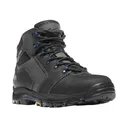 Danner Men's Vicious 4.5" Waterproof Work Boots Leather/Synthetic Black/Blue 10 D - Danner