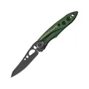 Leatherman Skeletool KB Pocket Knife 2.6" Reverse Tanto 420HC Black Oxide Blade 420 Handle OD Green - Leatherman