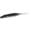 Zoom Winged Fluke 6.5" Jerkbait Smoke Pepper Clear - Zoom