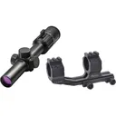 Burris RT6 Rifle Scope 30mm Tube 1-6x 24mm Illuminated Ballistic AR Reticle Black with AR-P.E.P.R. Cantilever Mount - Burris Optics