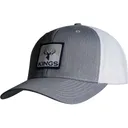 Kings Camo Men's Dart Patch Hat Heather Gray/White One Size Fits Most - Kings Camo