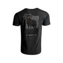 Kings Camo Men's Skyline Short Sleeve Crew Neck T Shirt Heather Graphite Medium - Kings Camo