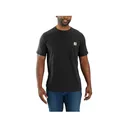 Carhartt Men's Force Relaxed Fit Short Sleeve Crew Neck T Shirt Black Medium - Carhartt