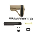 SB Tactical SBA5 AR-15 Pistol Brace Tan with Mil-Spec Carbine Buffer Tube Kit - Sb Tactical