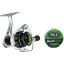 ACC Crappie Stix Legacy X 1000 Spinning Reel with 6lb DUALFlex Fishing Line - Acc Crappie Stix
