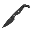 CIVIVI SOKN Fixed Blade Knife 2.82" Drop Point Nitro-V Black Stonewash Blade G-10 Handle Black - Civivi
