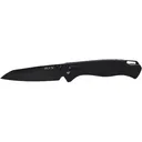 Buck Knives Ferrox Pocket Knife 3.375" Reverse Tanto D2 Black Blade Aluminum Handle Black - Buck Knives