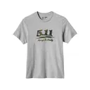 5.11 Men's Woodland Moto Short Sleeve T Shirt Heather Gray XL - 5.11