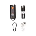 Byrna Duo Rechargeable Personal Alarm with Bad Guy Repellant Pepper Spray Black - Byrna