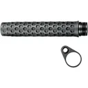 Battle Arms Sabertube Receiver Extension Pistol Buffer Tube with QD End Plate AR-15 Aluminum Black - Battle Arms Development