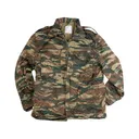 Military Surplus Greek M65 Field Jacket Grade 2 Lizard Camo Small - Military Surplus