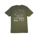 Daniel Defense Men's PCC Blueprint Short Sleeve Crew Neck T Shirt Green 2XL - Daniel Defense
