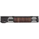 Hera Arms IRS Leather Wrap AR-15 M-Lok Handguard 12" Brown - Hera Arms