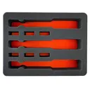 MidwayUSA Premium Series Pistol Case Foam Insert 3-Pistol 13" - Midwayusa