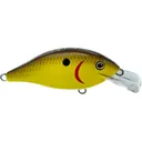 BassMooch Midge Crankbait Chartreuse Black Back - Bassmooch