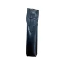 Military Surplus Italian Leather Uzi Magazine Pouch Grade 2 Black - Military Surplus