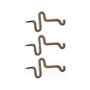 HME Long Accessory Hanger Steel Brown 3PK - Hme Products
