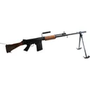 DS Arms SA 58 FALO Semi Automatic Rifle 7.62x51mm NATO 21" Matte Threaded Barrel Black Frame Walnut Pistol Grip - DS Arms