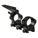 Hawkins Precision Heavy Tactical 1-Piece 35mm Picatinny Scope Mount with Offset Level Cap and Picatinny Rail Matte Low - Hawkins Precision