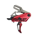 Rise Armament Rev 535 Slide-and-Snap AR-15 Trigger Black/Red - RISE Armament