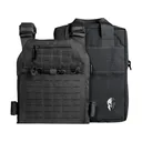 Spartan Armor Tactical Response Plate Carrier with Carry Bag Black - Spartan Armor