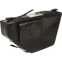 Military Surplus Swiss Leather Bicycle Bag Grade 1 Black - Military Surplus