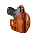 Urban Carry LockLeather OWB Holster Glock 20, 21, H&K P30, USP, VP9, Sig P226, P320 4.6" to 5.1", Springfield XD 5" Leather Brown - Urban Carry