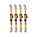 Muddy Retractable Ratchet Straps Orange 4PK - Muddy Outdoors