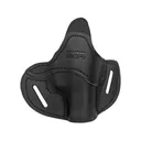 Hunter 3600 Series 2 Loop Pancake OWB Holster Right Hand Kimber Micro 9 Leather Black - Hunter