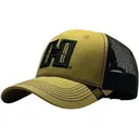 Hornady Men's H Patch Trucker Hat Coyote/Black One Size Fits Most - Hornady