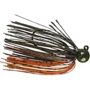 Picasso Pro Metal Little Spotty Jig 3/0 Green Pumpkin Amber Red 3/16 oz - Picasso